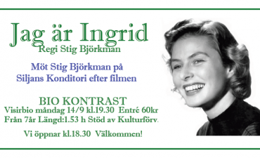 Jag är Ingrid. Regissörsmöte i Leksand
