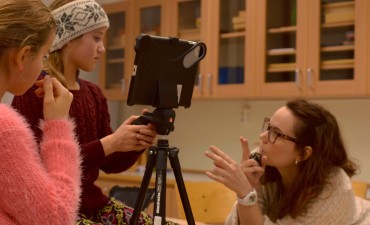 Elever i Falun producerar egna filmklipp