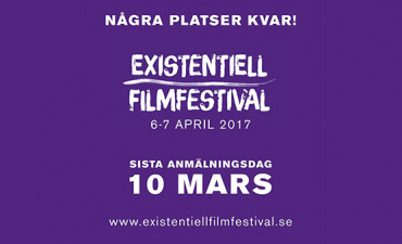 Få platser kvar till Existentiell Filmfestival Dalarna 2017.