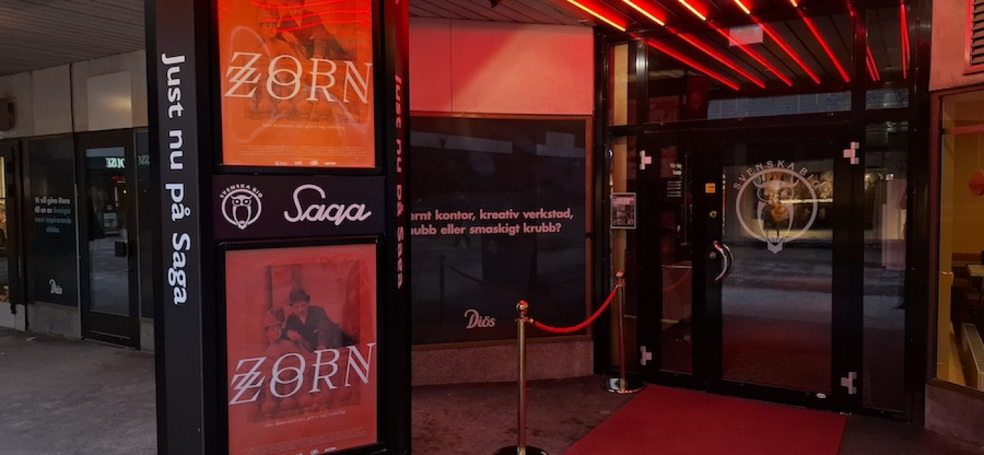 Premiär för filmen Zorn i Mora 