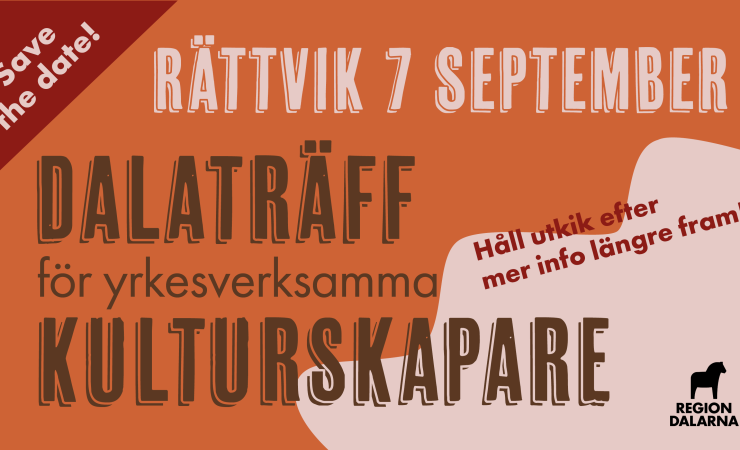 text om info 7 sept dalaträff för kulturarbetare