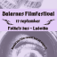 Affisch för dalarnas filmfestival visande en bio och en projektor.