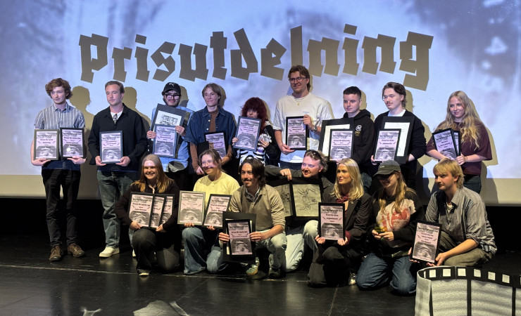 bild från Dalarnas Filmfestivals prisutdelning